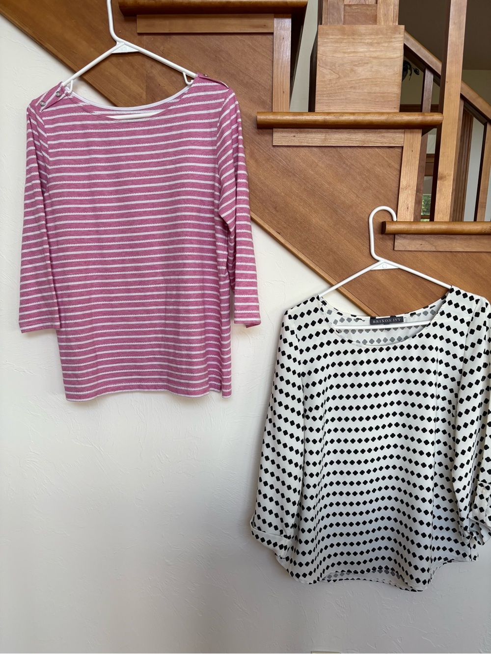 Cute Croft&Barrow three-quarter length sleeve top and Brixton Ivy beautiful top